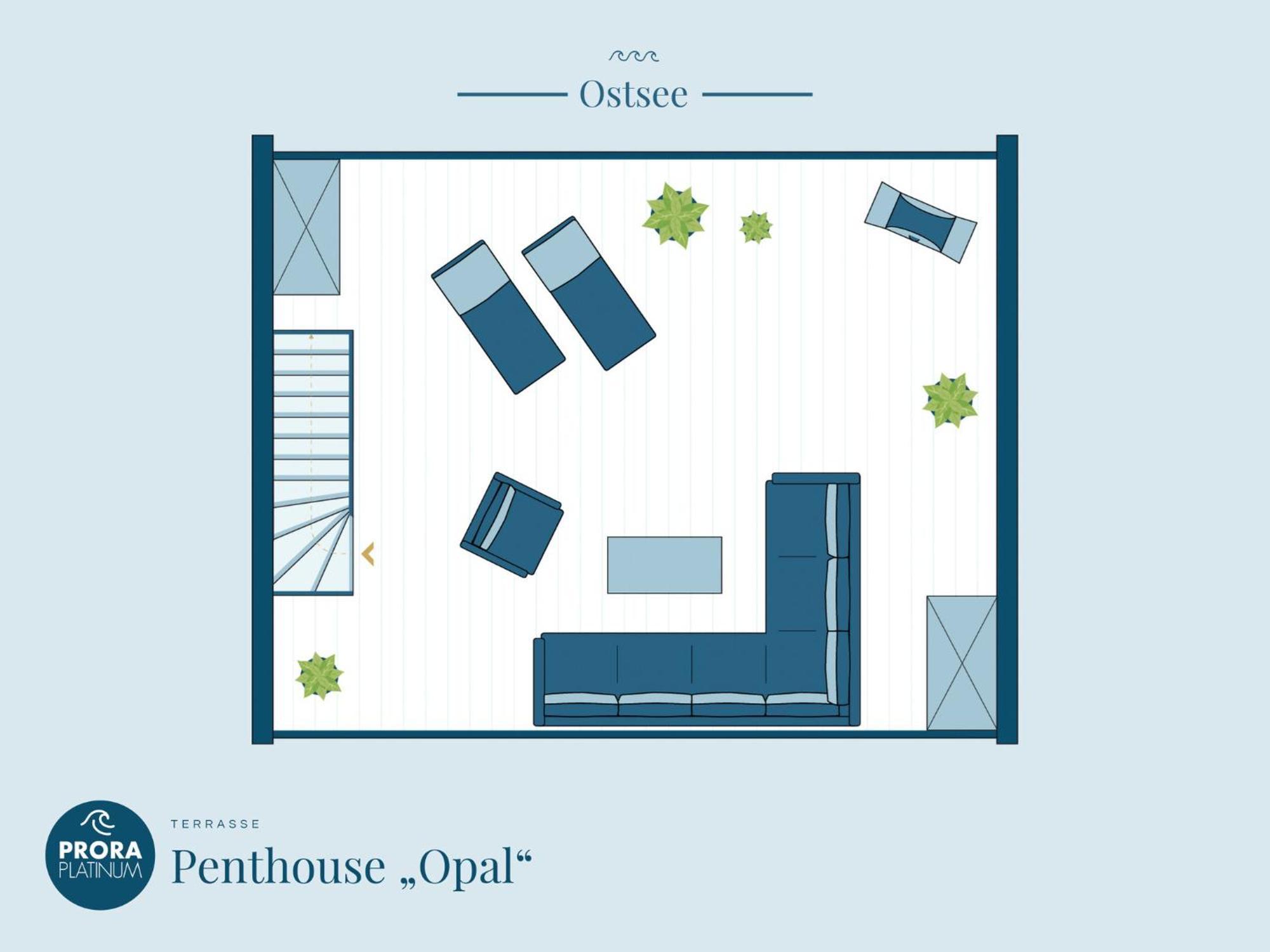 Prora Platinum Penthouse Opal *